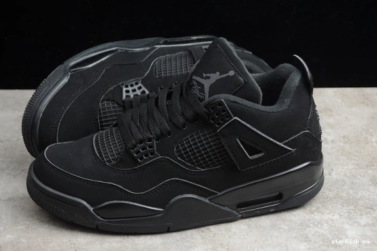 (2020) CAT RETRO CU1110-010 CU1110-010 AIR JORDAN 4 BLACK 1124